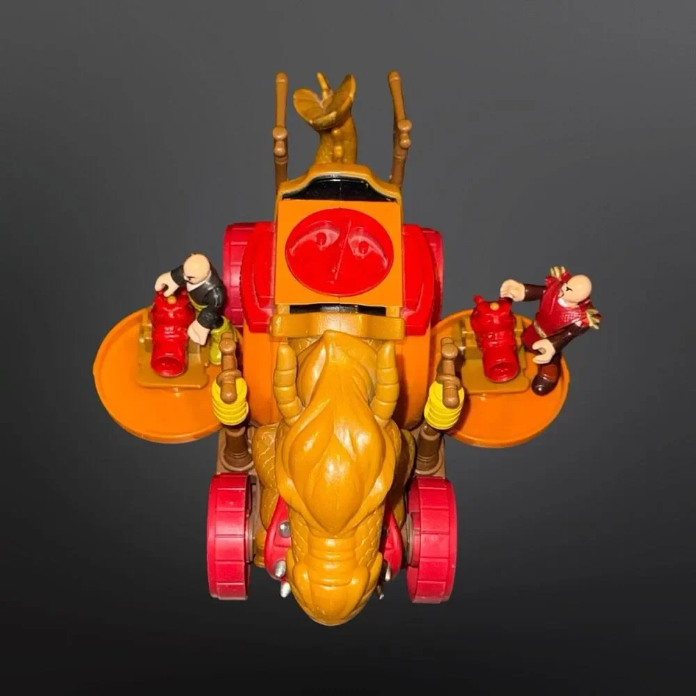 2014 Fisher-Price Imaginext Samurai Dragon Wagon 2 Samurai Warrior Figures